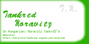 tankred moravitz business card